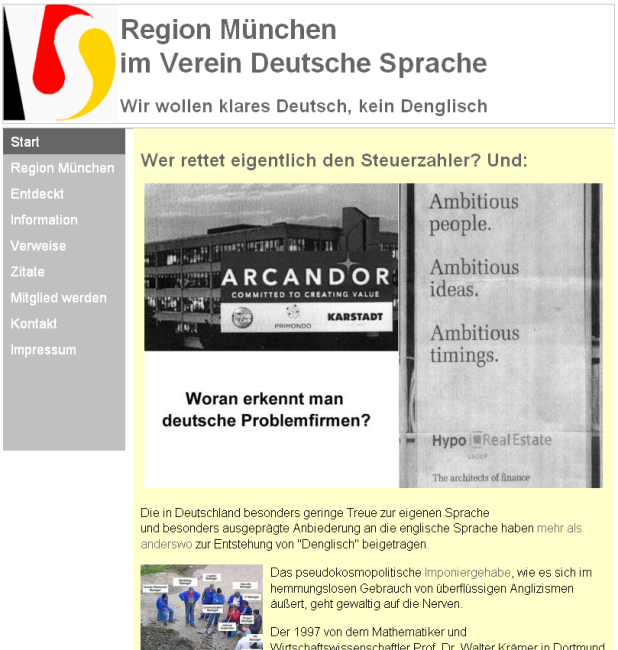 Verein Deutsche Sprache Region München